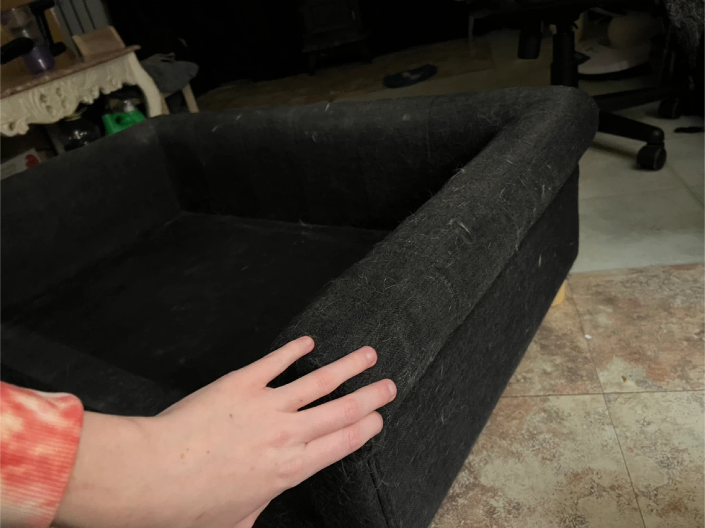 Used Dog Bed - Black - photo 3