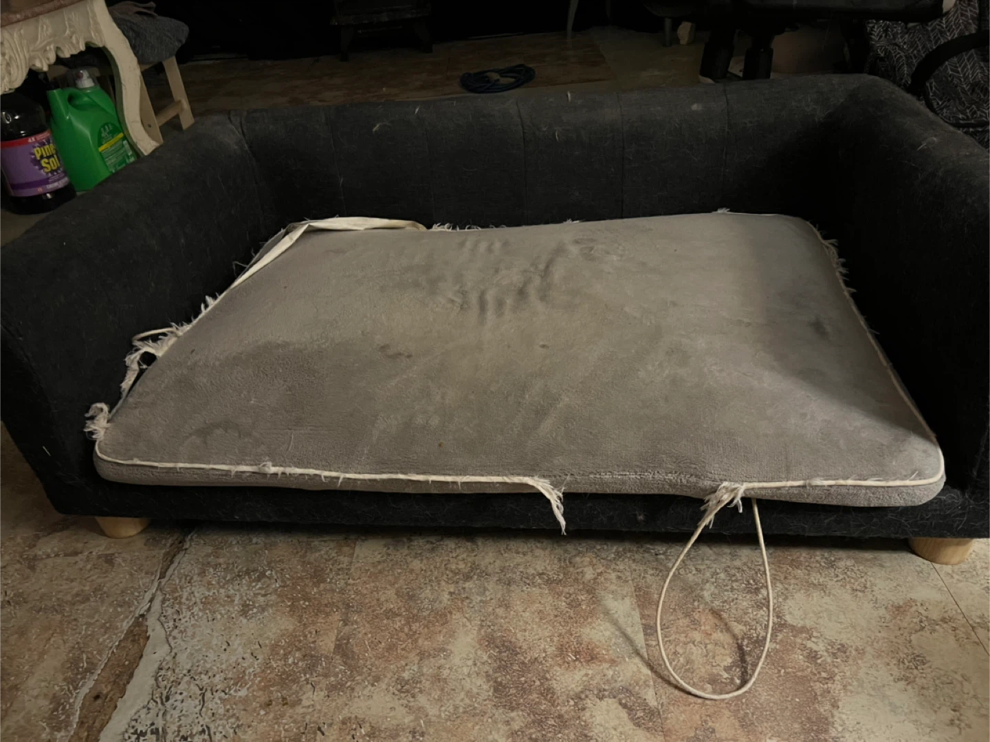 Used Dog Bed - Black - photo 2