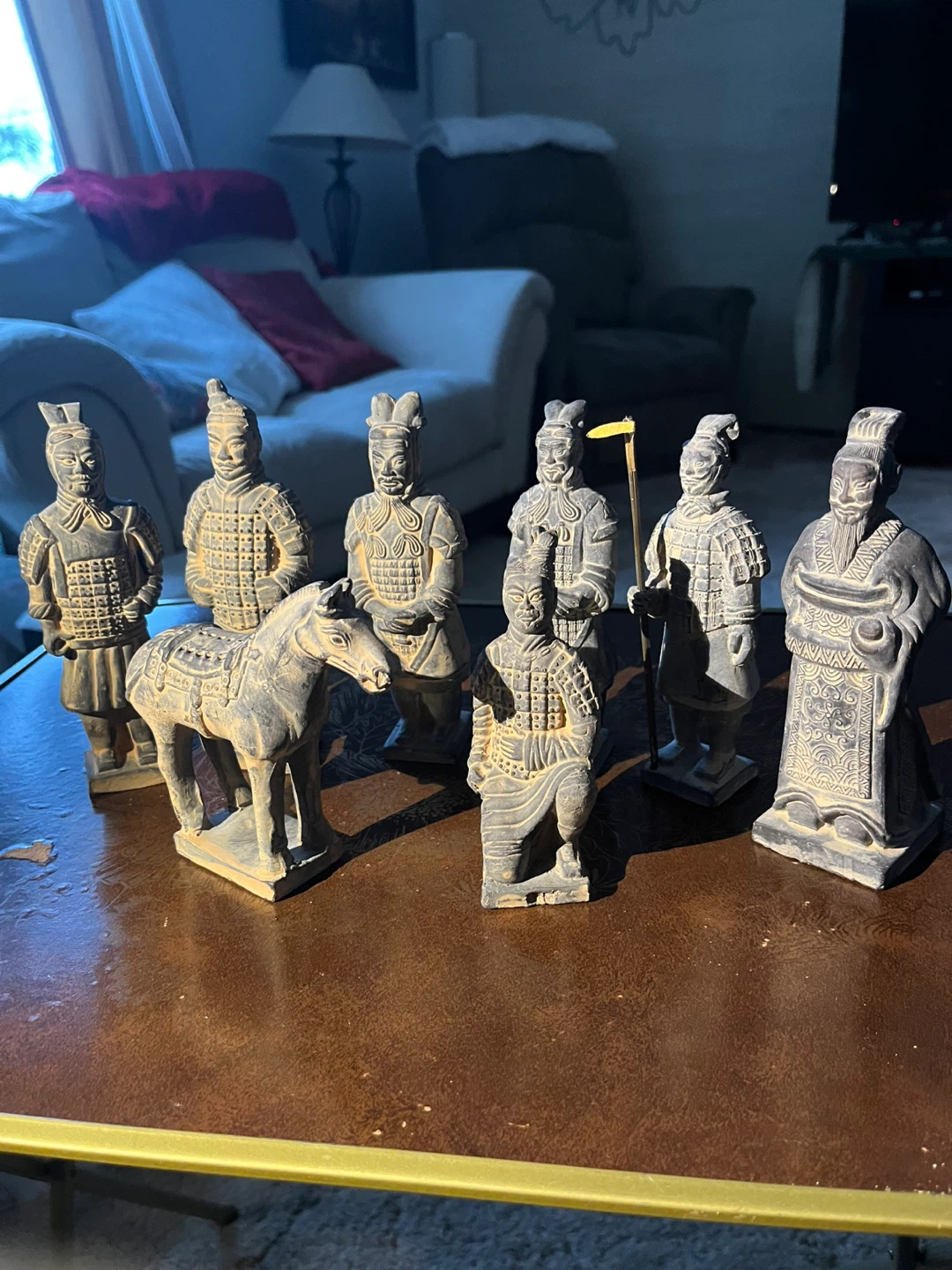 Vintage Chinese Terracotta figurines
