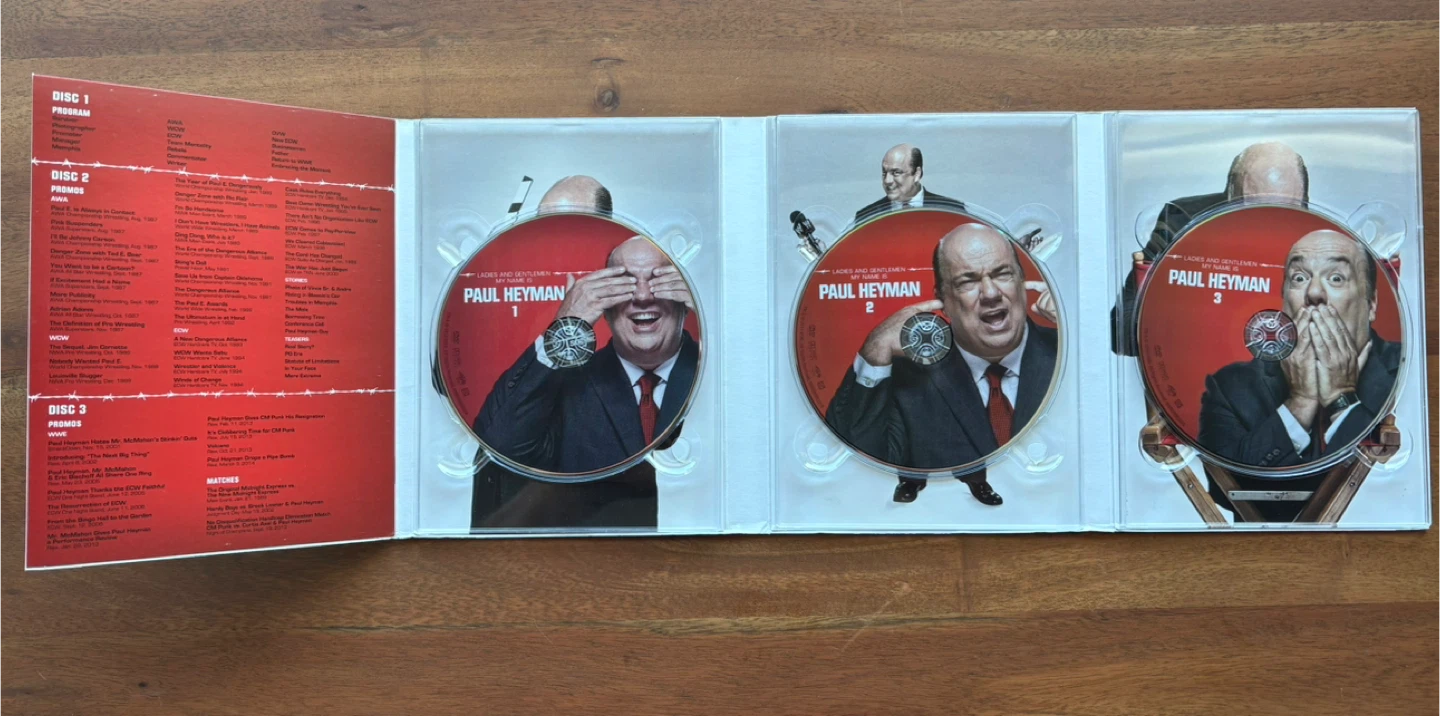 Paul Heyman - Ladies and Gentlemen, My Name Is DVD - photo 2