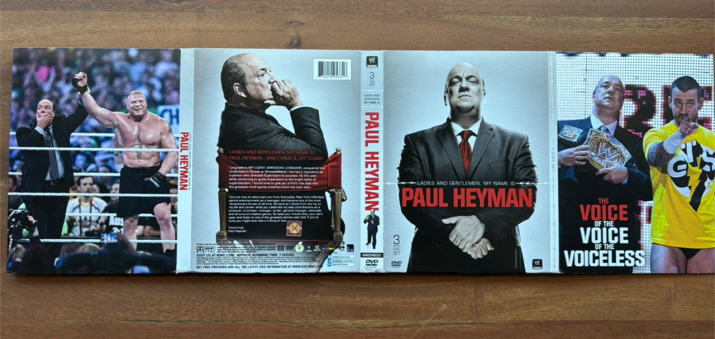 Paul Heyman - Ladies and Gentlemen, My Name Is DVD - photo 3