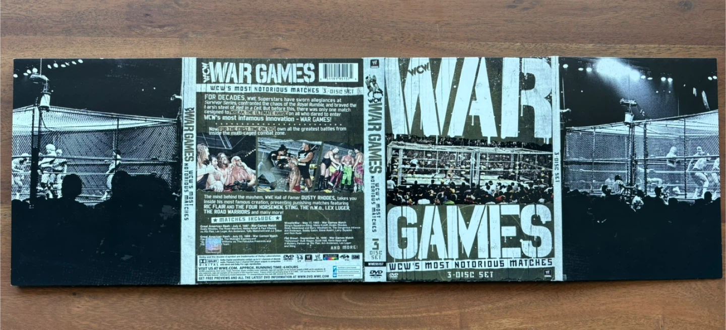 WCW War Games: Most Notorious Matches 3-Disc Set - photo 3