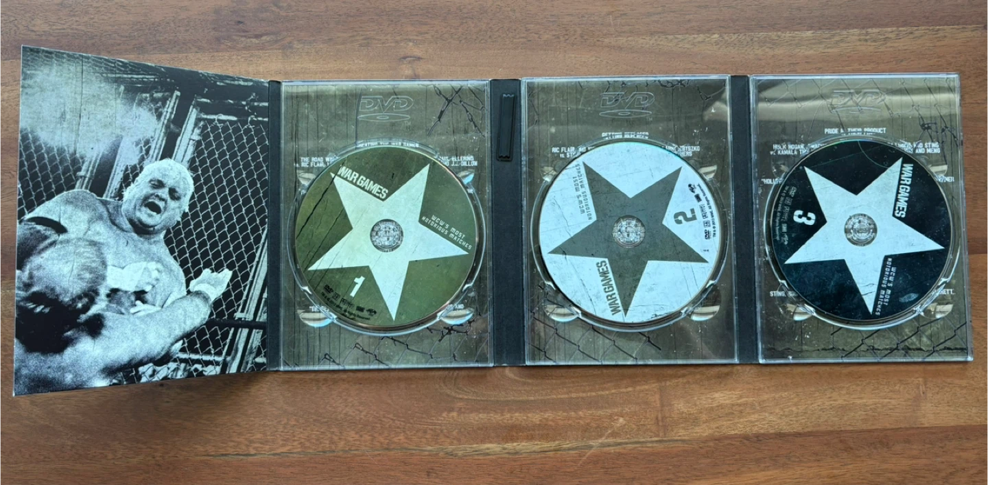 WCW War Games: Most Notorious Matches 3-Disc Set - photo 2