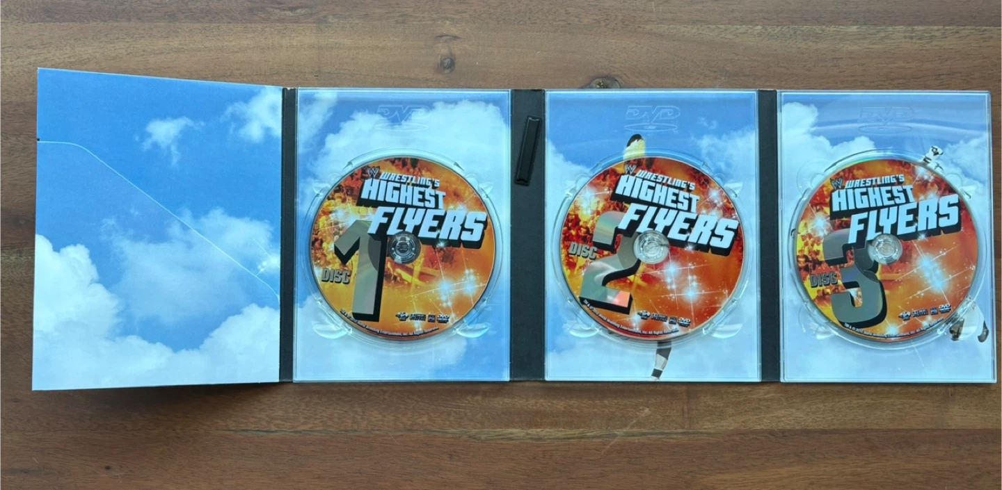 WWE Wrestling's Highest Flyers 3-Disc DVD Set - photo 3