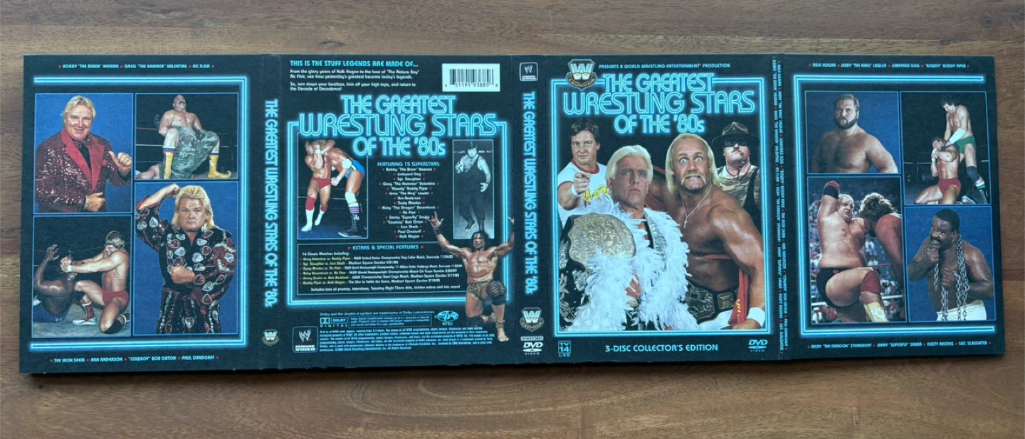 WWE The Greatest Wrestling Stars of the '80s DVD - photo 4