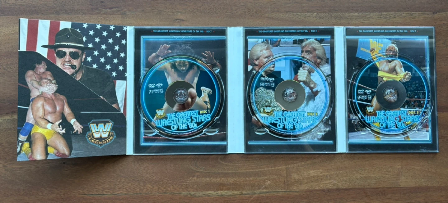 WWE The Greatest Wrestling Stars of the '80s DVD - photo 3