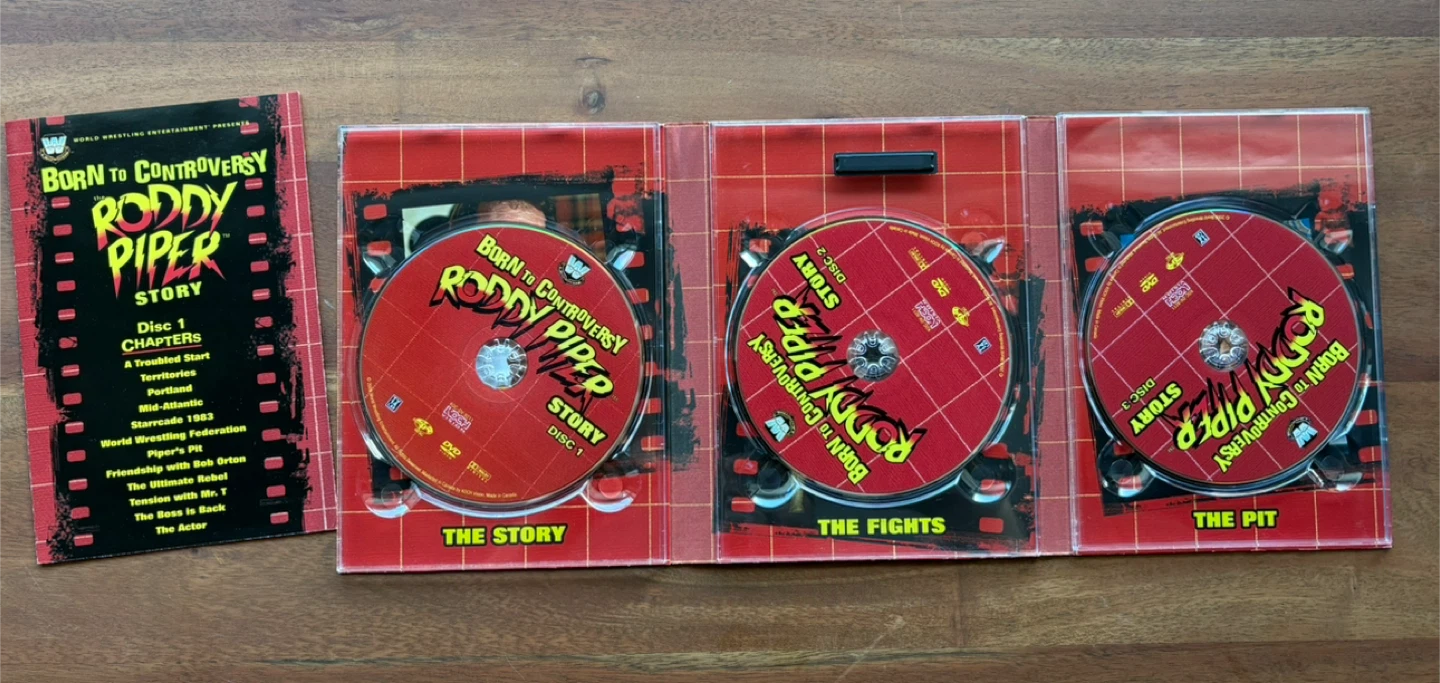 Born to Controversy: The Roddy Piper Story DVD - photo 2