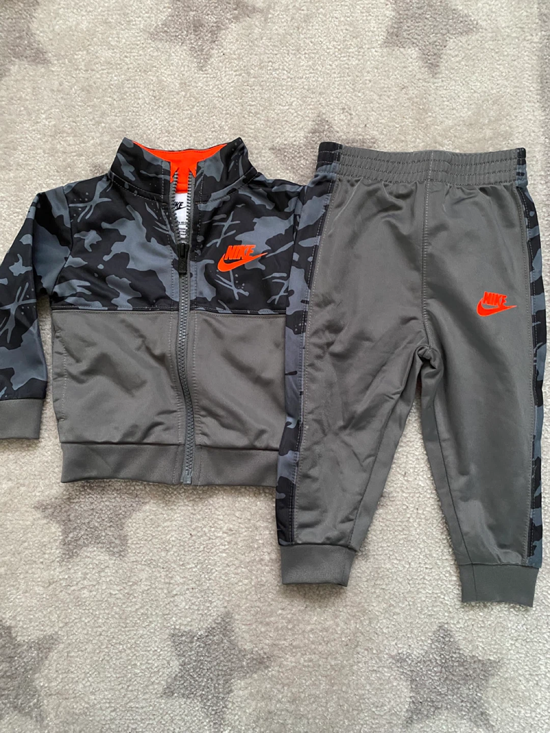 Nike Baby Tracksuit - Grey, Camo 12 months