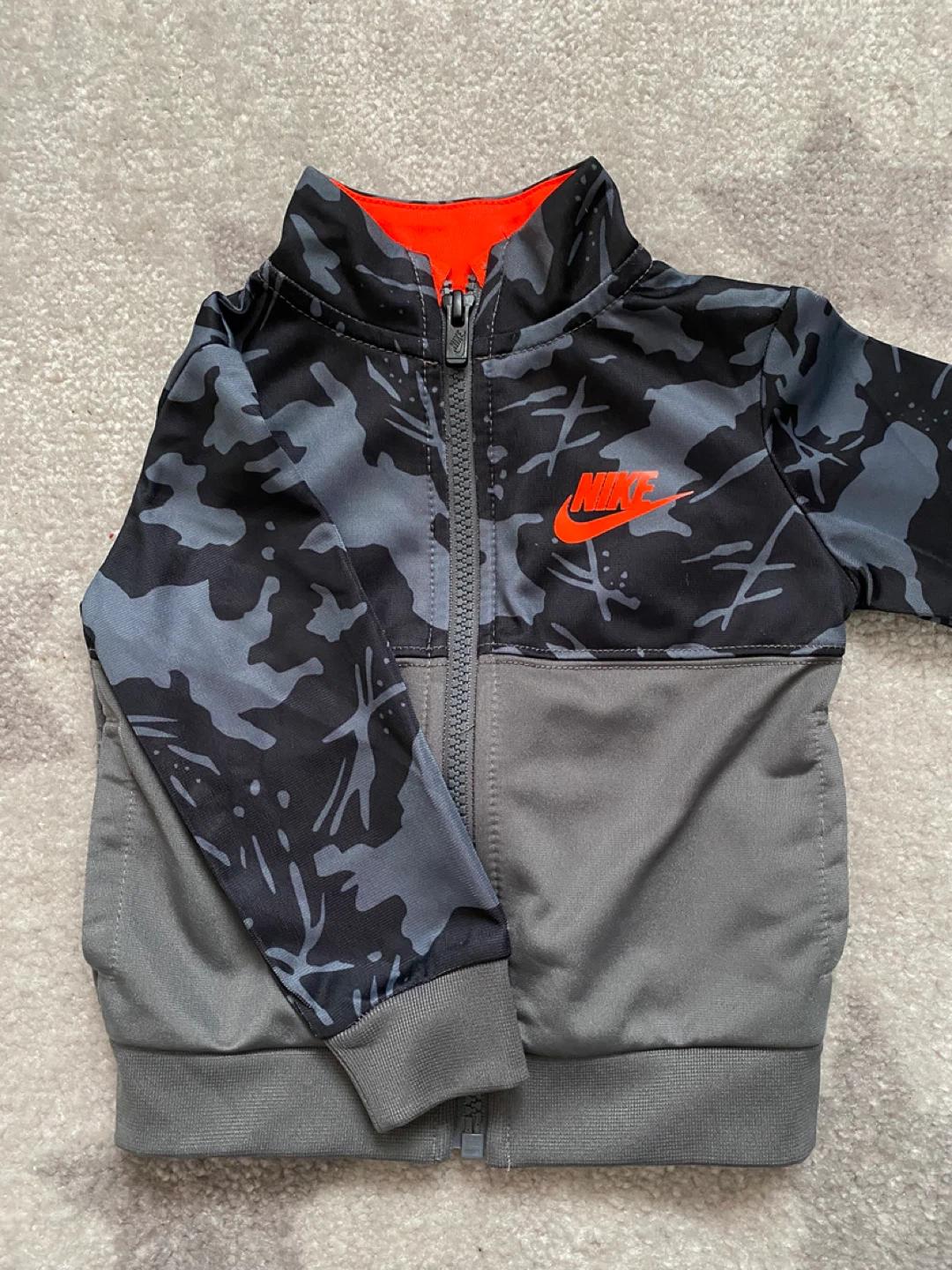 Nike Baby Tracksuit - Grey, Camo 12 months - photo 2