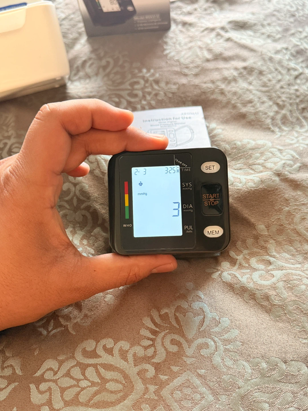 Wrist digital blood pressure monitor - photo 2