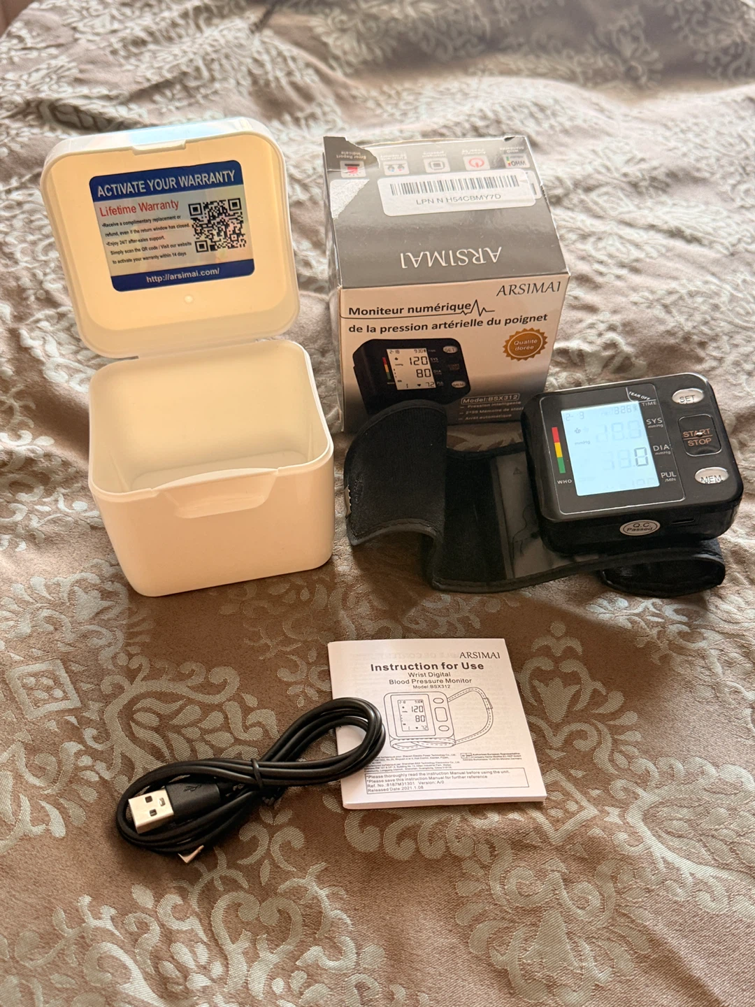 Wrist digital blood pressure monitor - photo 3