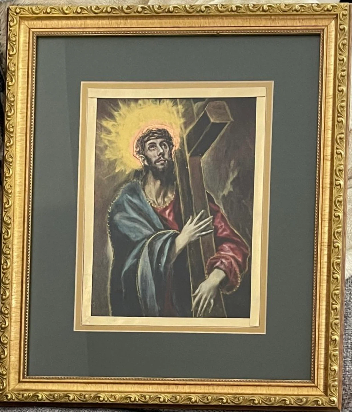 Framed picture of Jesus