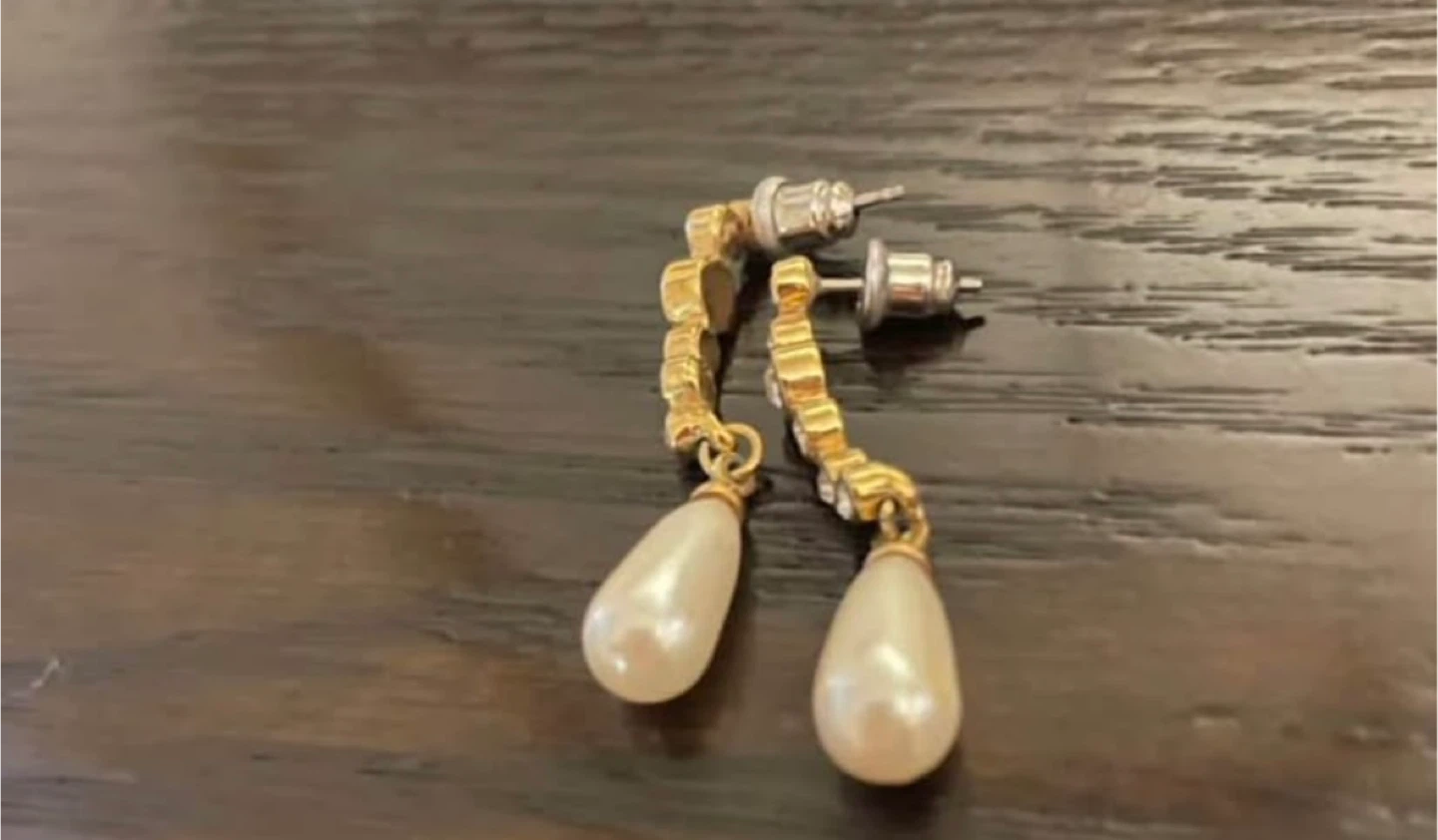 Pearl Drop Earrings vintage - photo 3