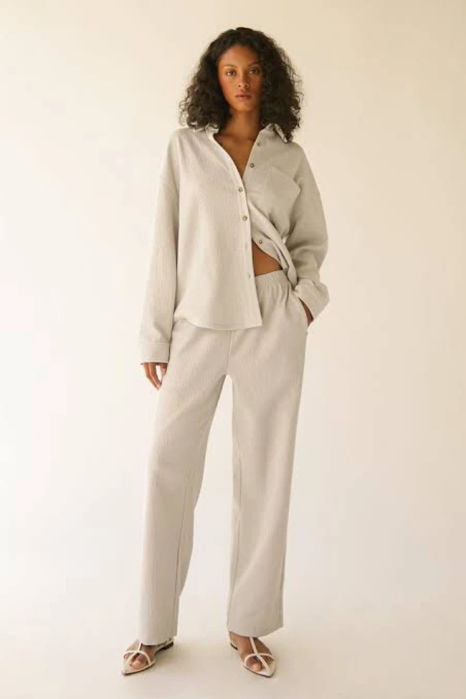 Oak + Fort Two Piece Lounge Set - photo 4