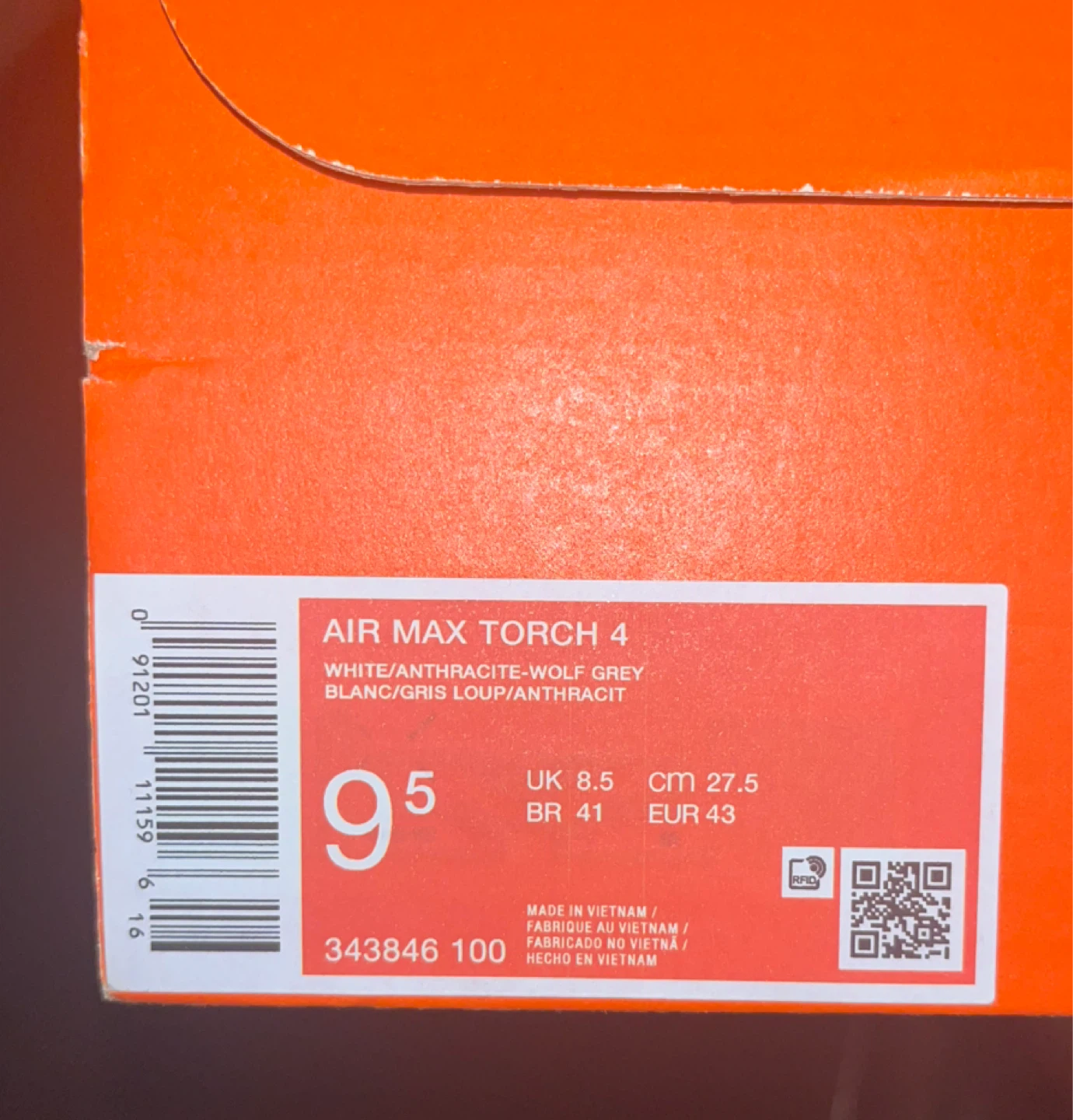 Nike Air Max Torch 4, Size 9.5 - photo 3
