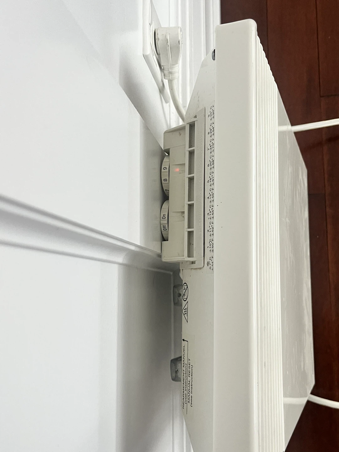 Convectair 16 1/2-inch wall mountable heater - photo 2