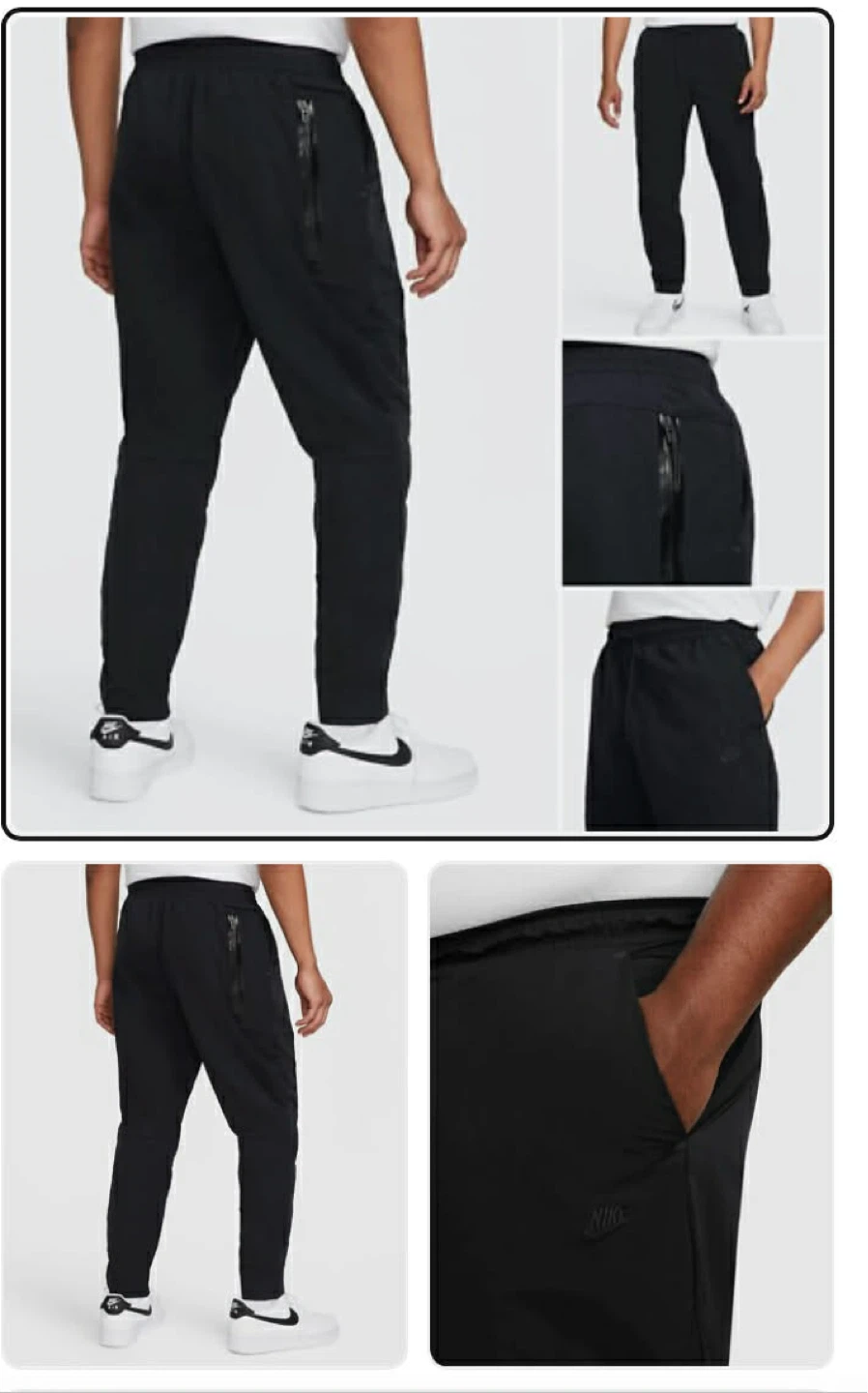 Nike Black Tech Fleece Pants