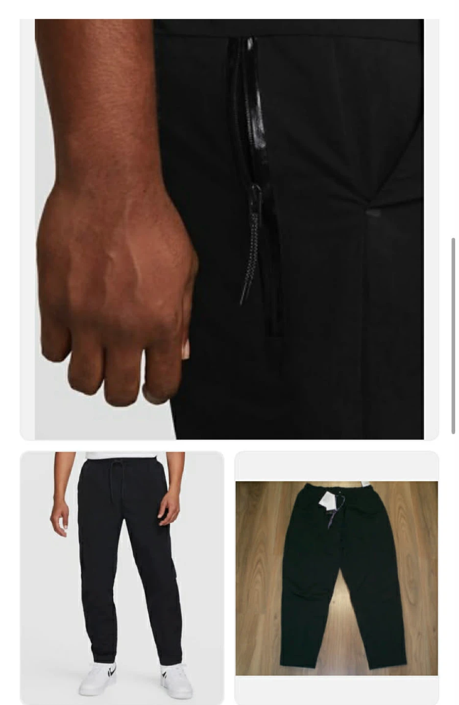 Nike Black Tech Fleece Pants - photo 2