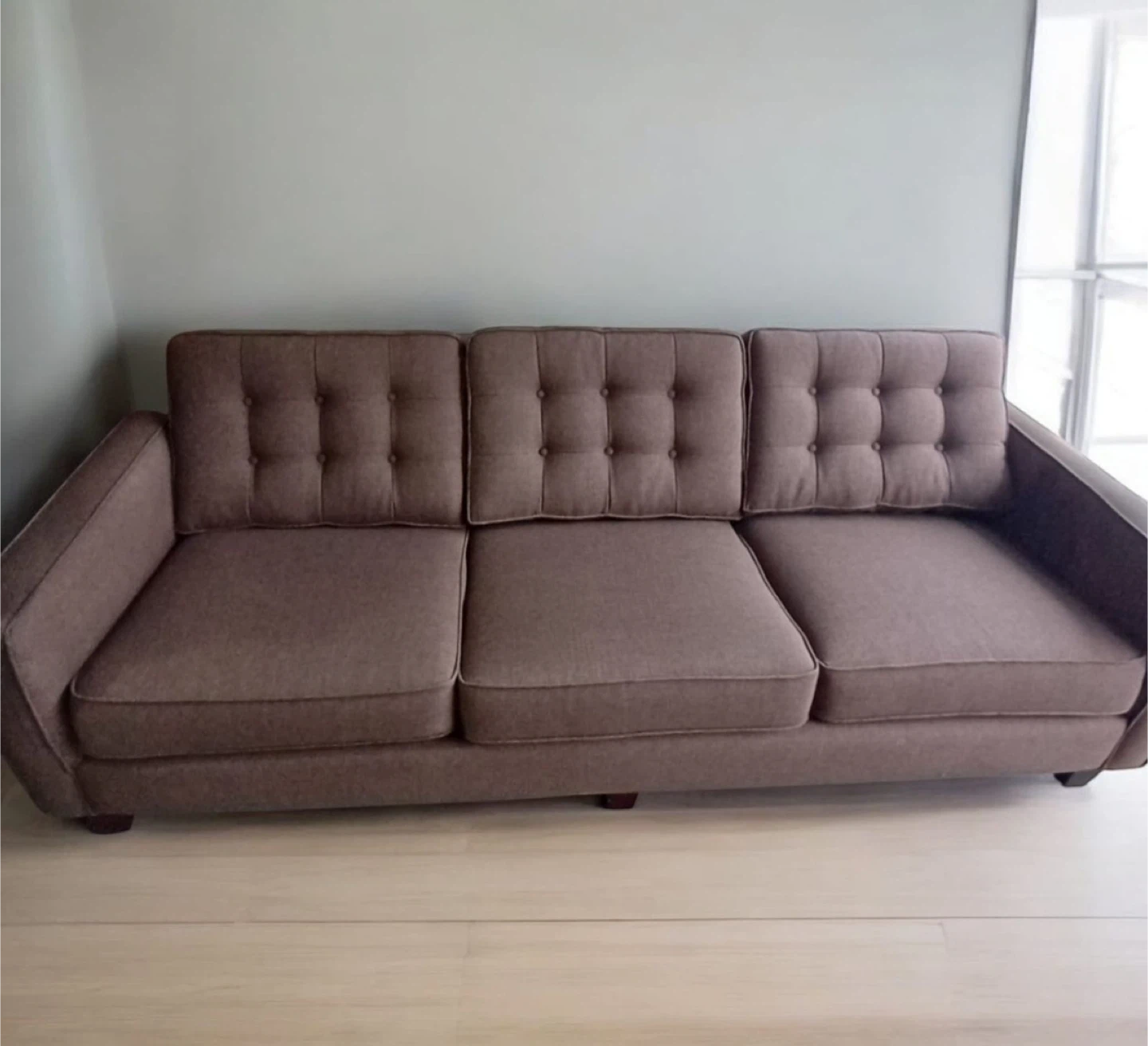 Brown Sofa Set - 3 Seater & 2 Seater