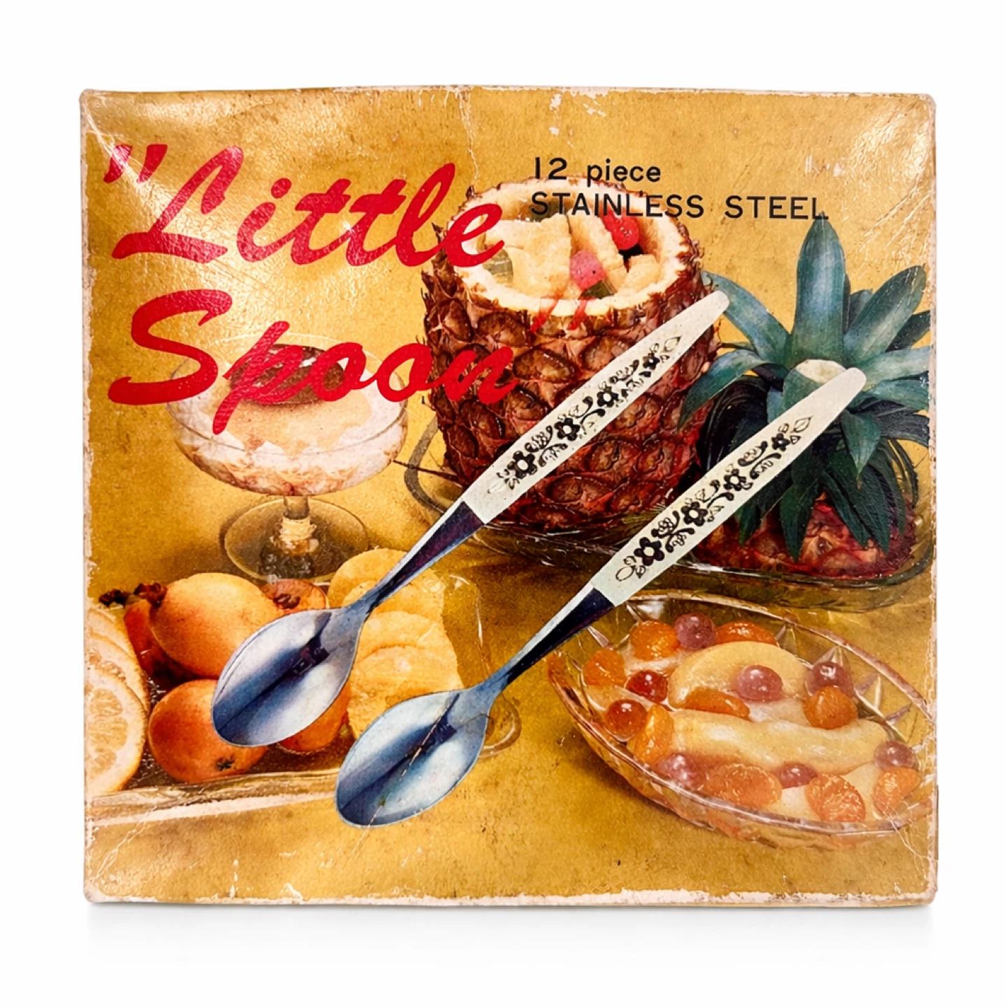 Vintage “Little Spoon” 12-Piece Set, Japan c.1961–1967, Boxed - photo 3