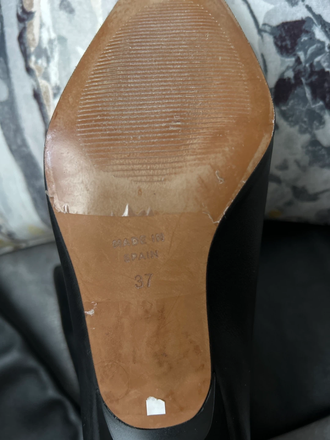 Anna Palma Black Leather Boots - Size 37 - photo 2
