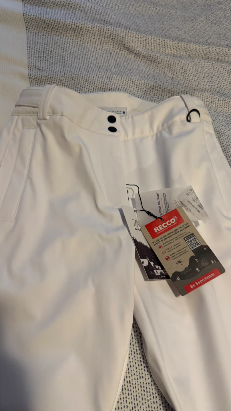 Ski pants white  - New with tags - Size Medium - photo 2