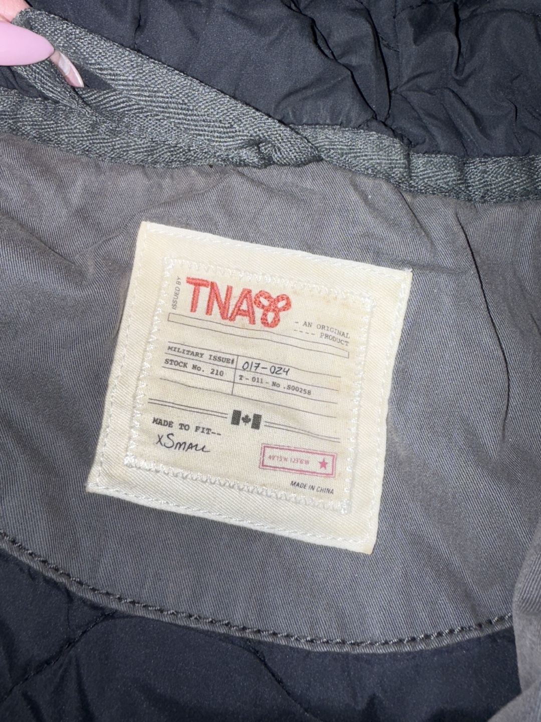 TNA - XS Jacket - photo 2