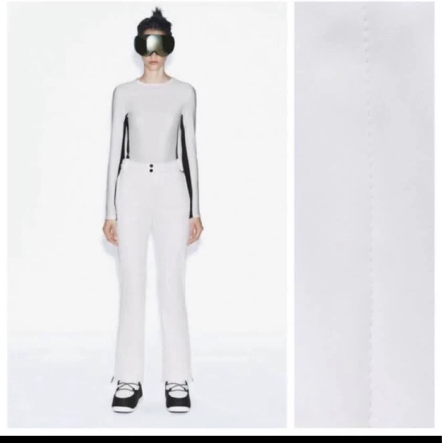 Ski pants white  - New with tags - Size Medium - photo 5
