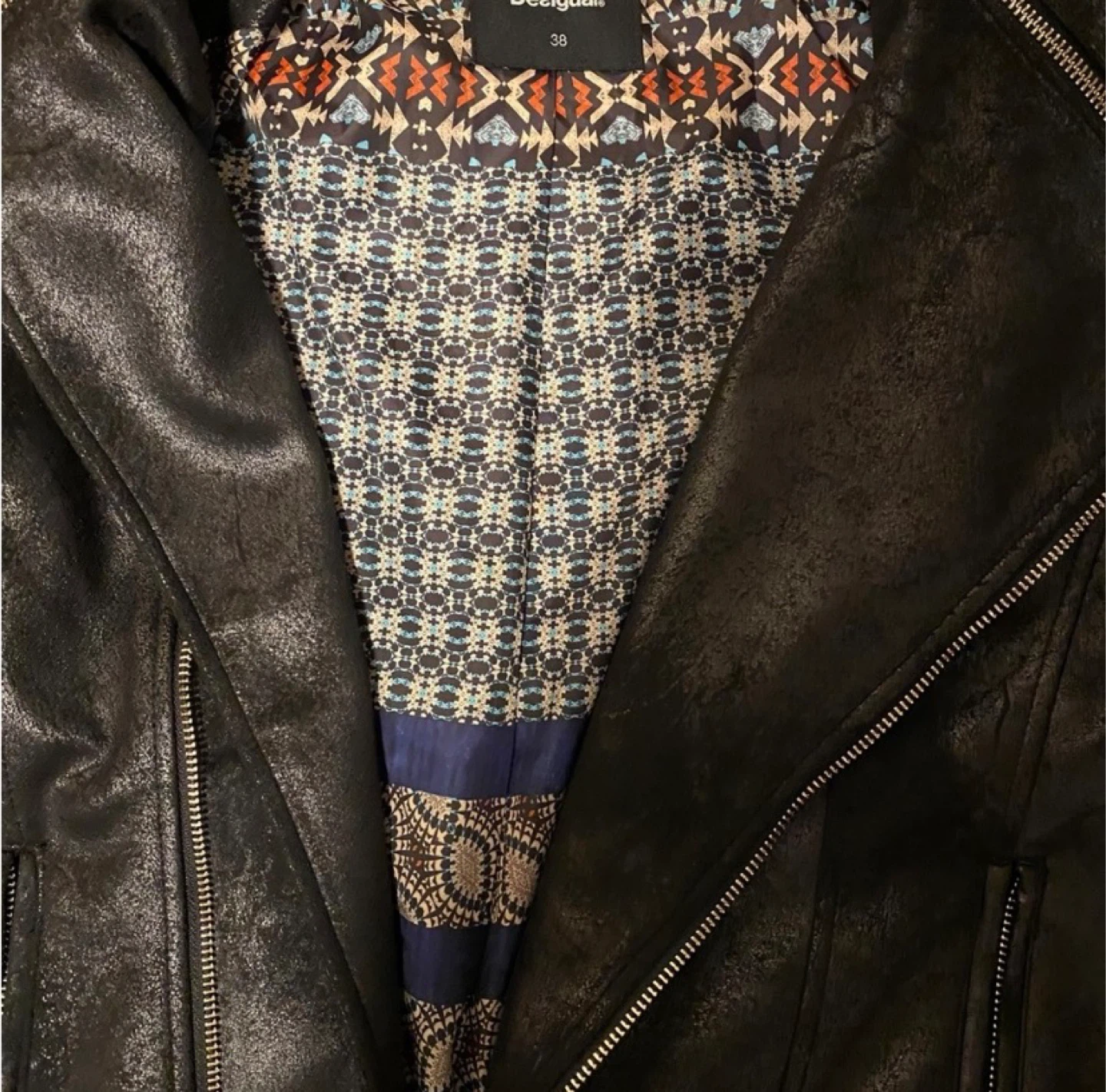Desigual Black Jacket Size 38 - photo 4