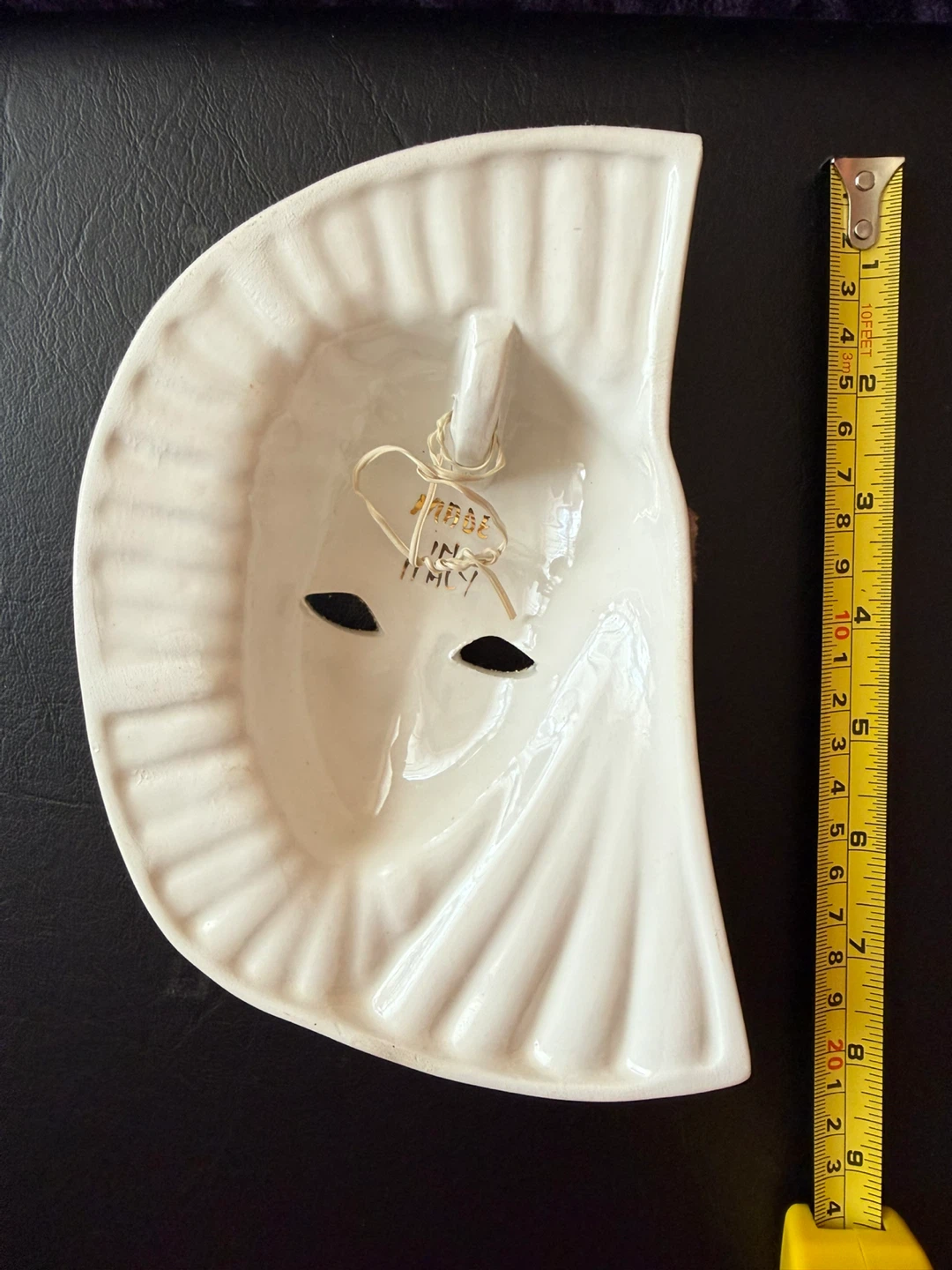 Vintage Venetian Style Porcelain Mask Wall Decor - photo 4
