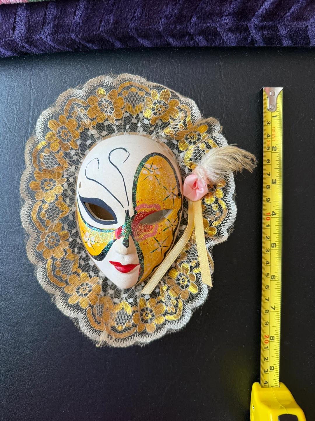Venetian Style Gypsum Decorative Wall Mask - photo 3