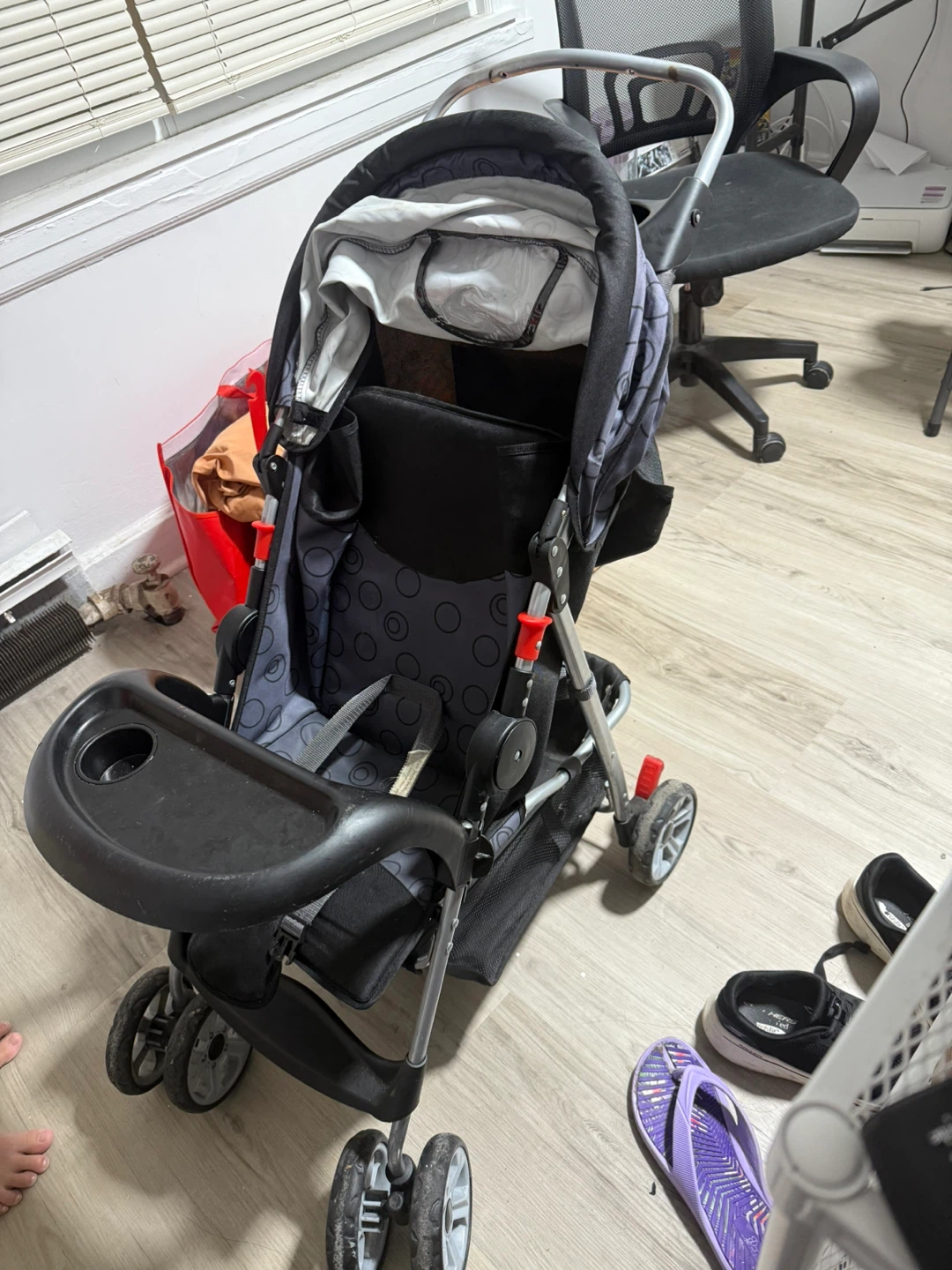 Baby Stroller - Black and Gray