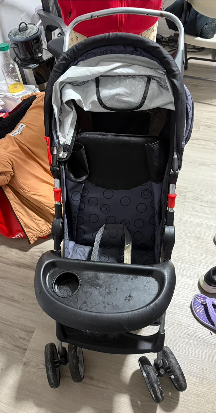 Baby Stroller - Black and Gray - photo 2
