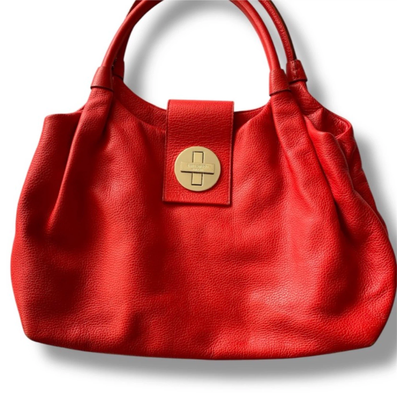 Kate Spade Red Leather Shoulder Bag