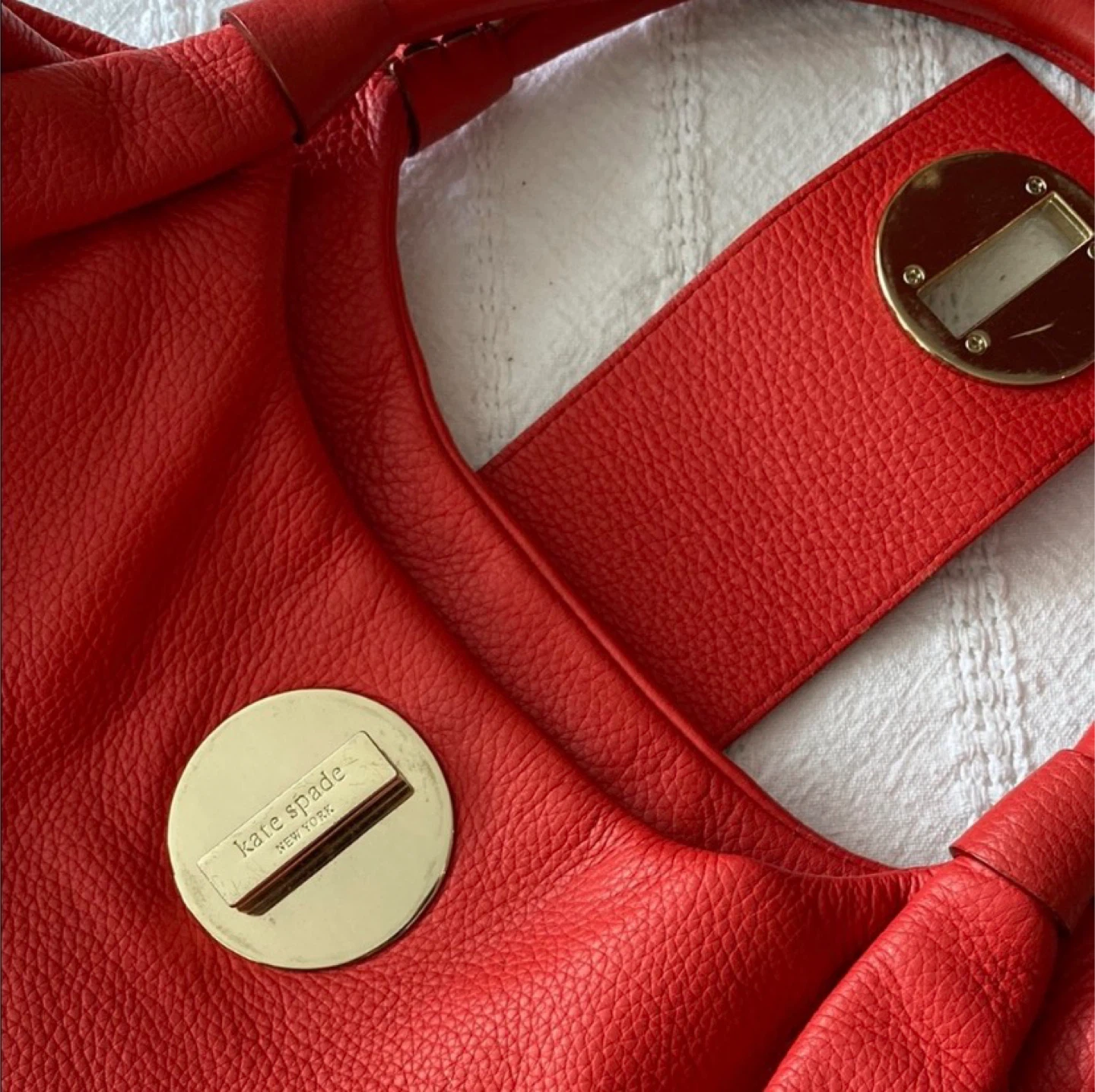 Kate Spade Red Leather Shoulder Bag - photo 5