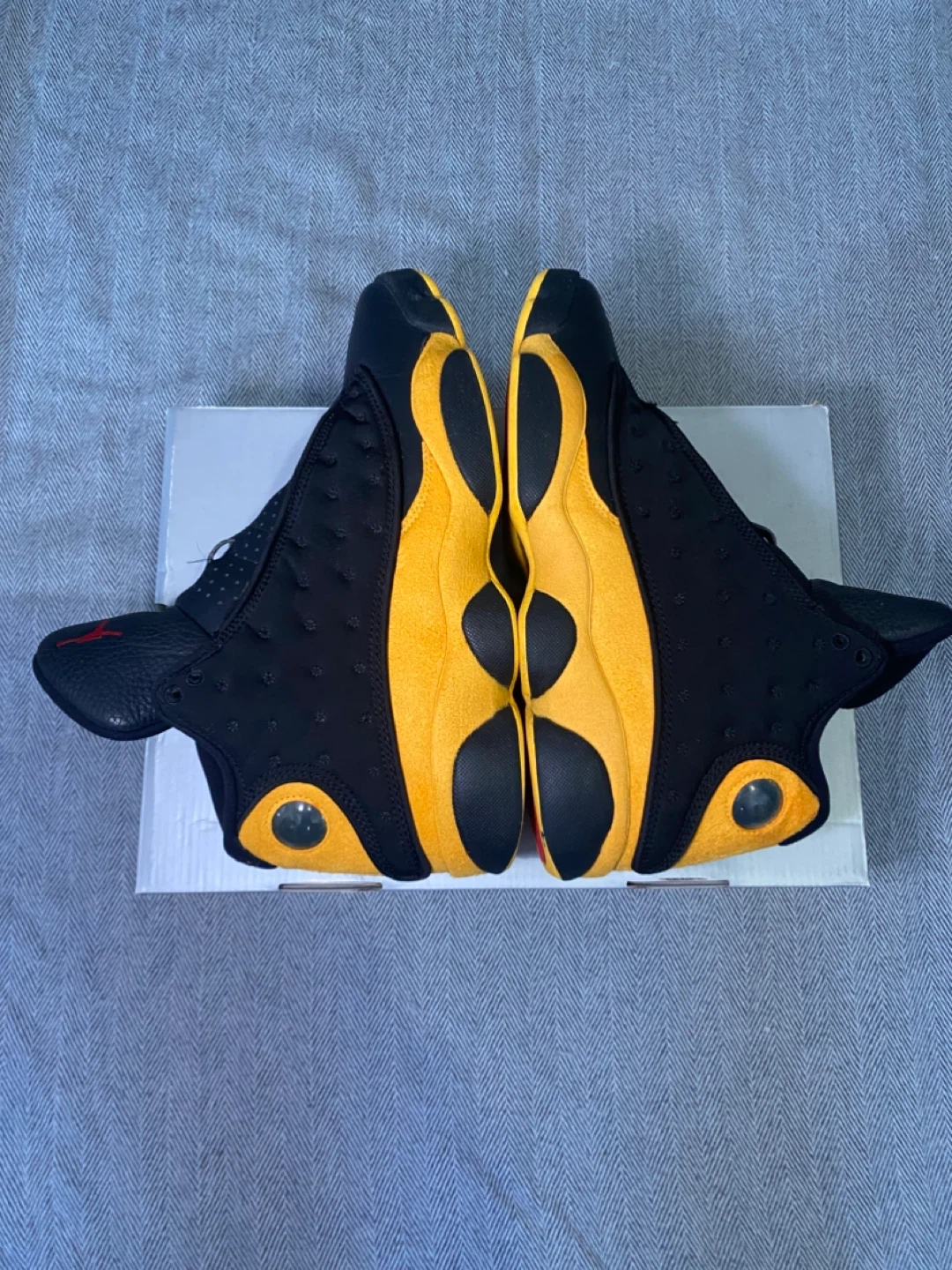 Air Jordan 13 Retro Black/University Gold, Size 9.5 - photo 2