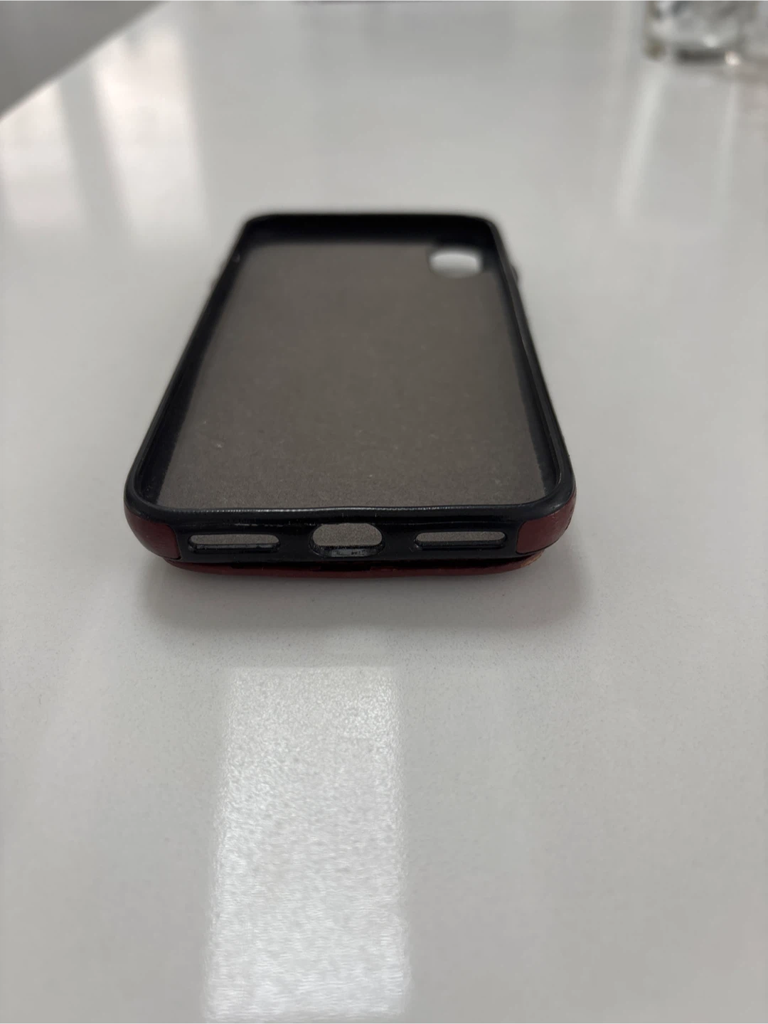 iPhone XS Max Brown Leather Wallet Case - photo 2