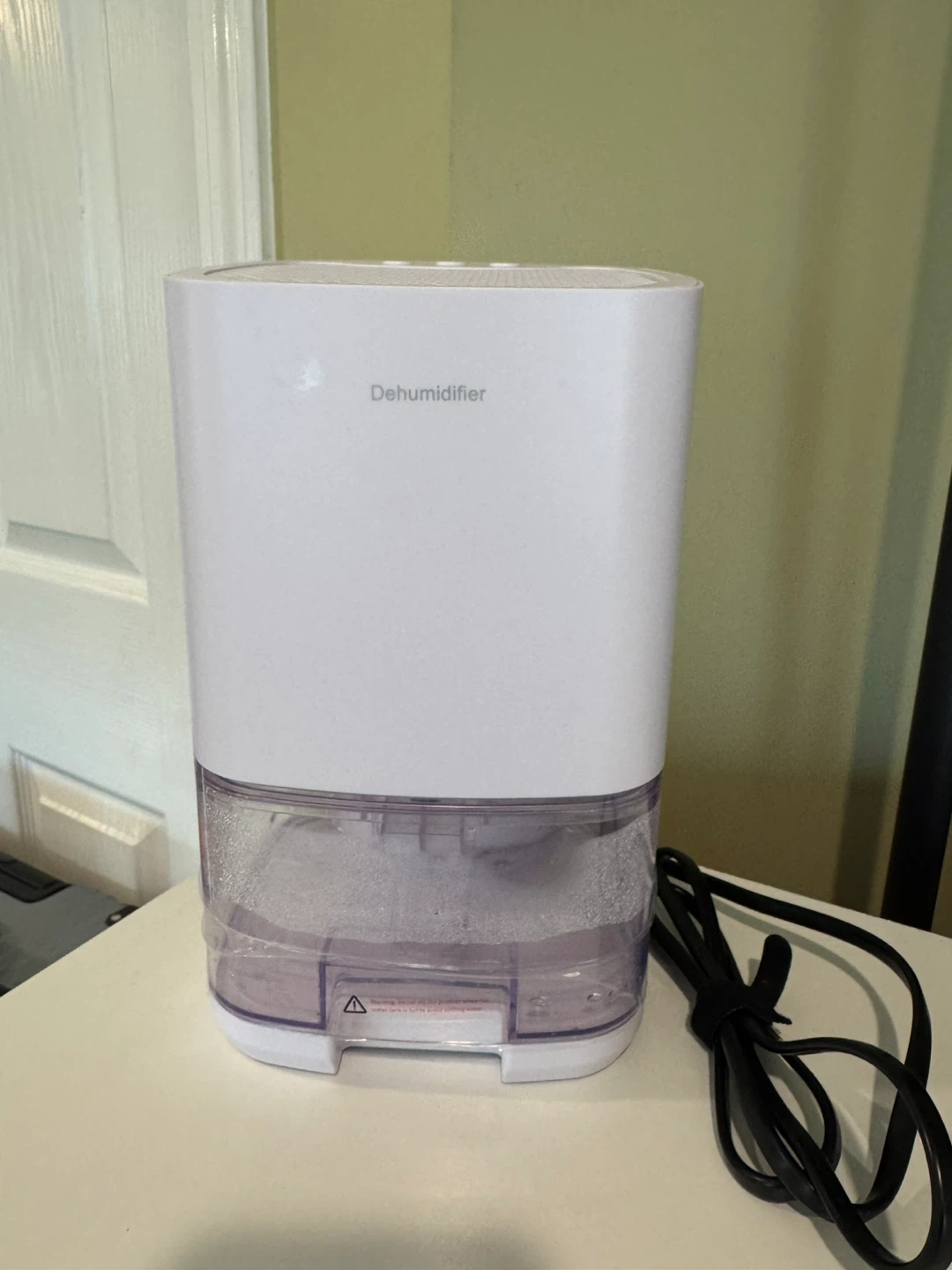 White Dehumidifier