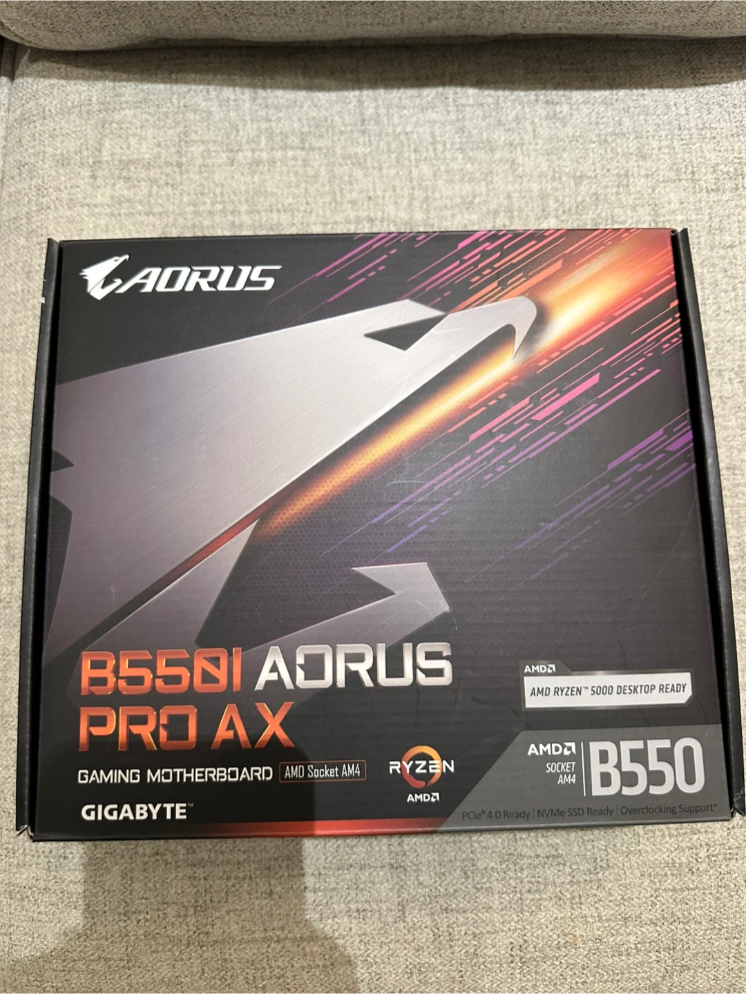 Gigabyte Aorus B550I Pro AX Motherboard - Like New!