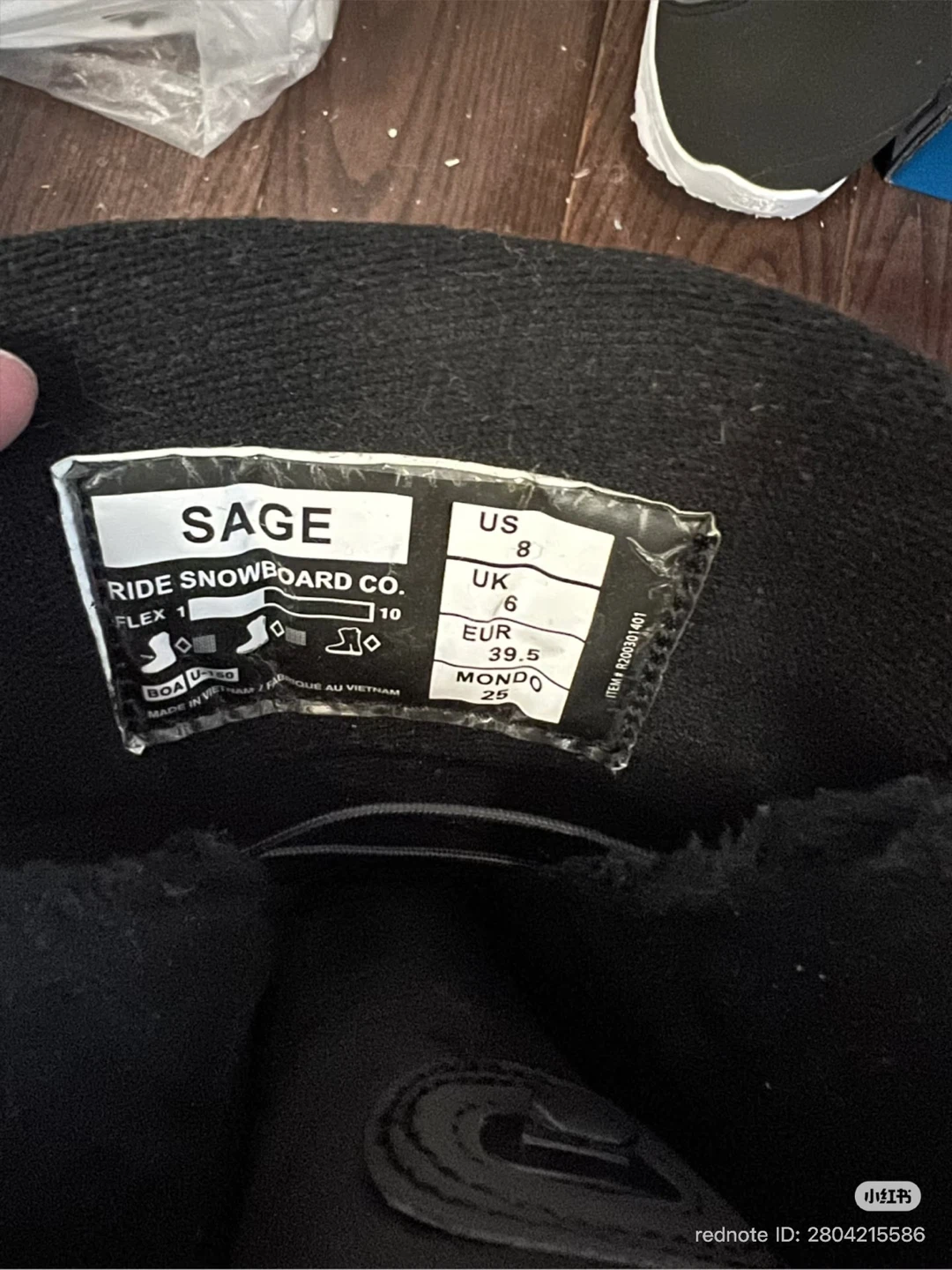 Ride Sage Women's Snowboard Boots - US 8 - photo 2