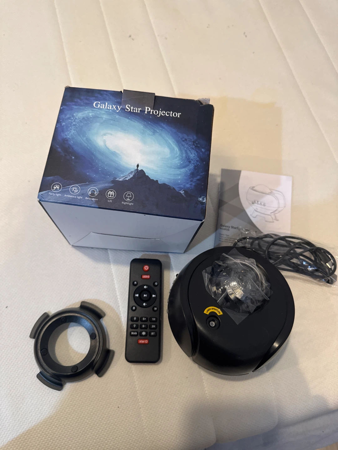 Galaxy Star Projector with Remote