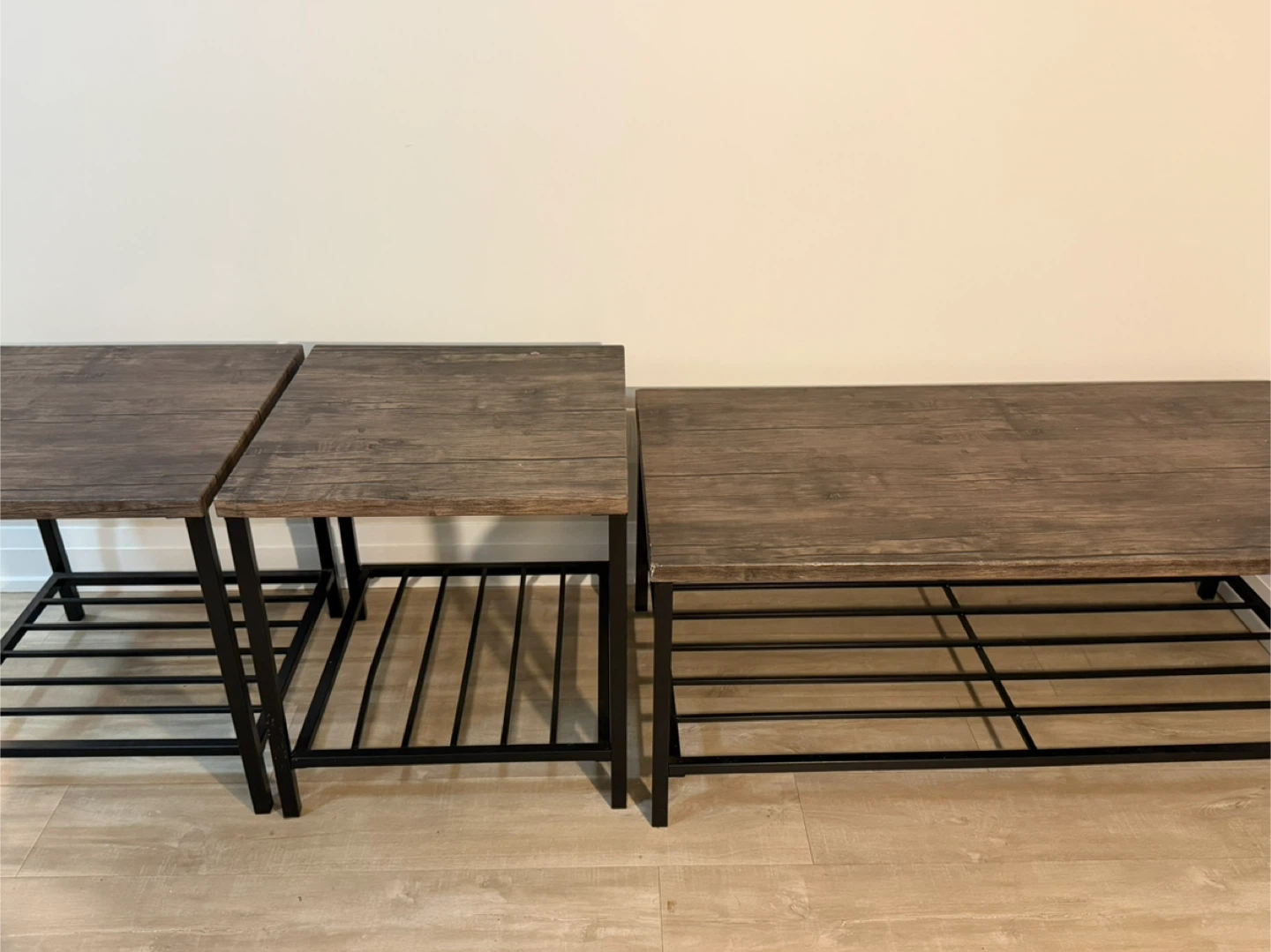 Coffee table and Side Tables