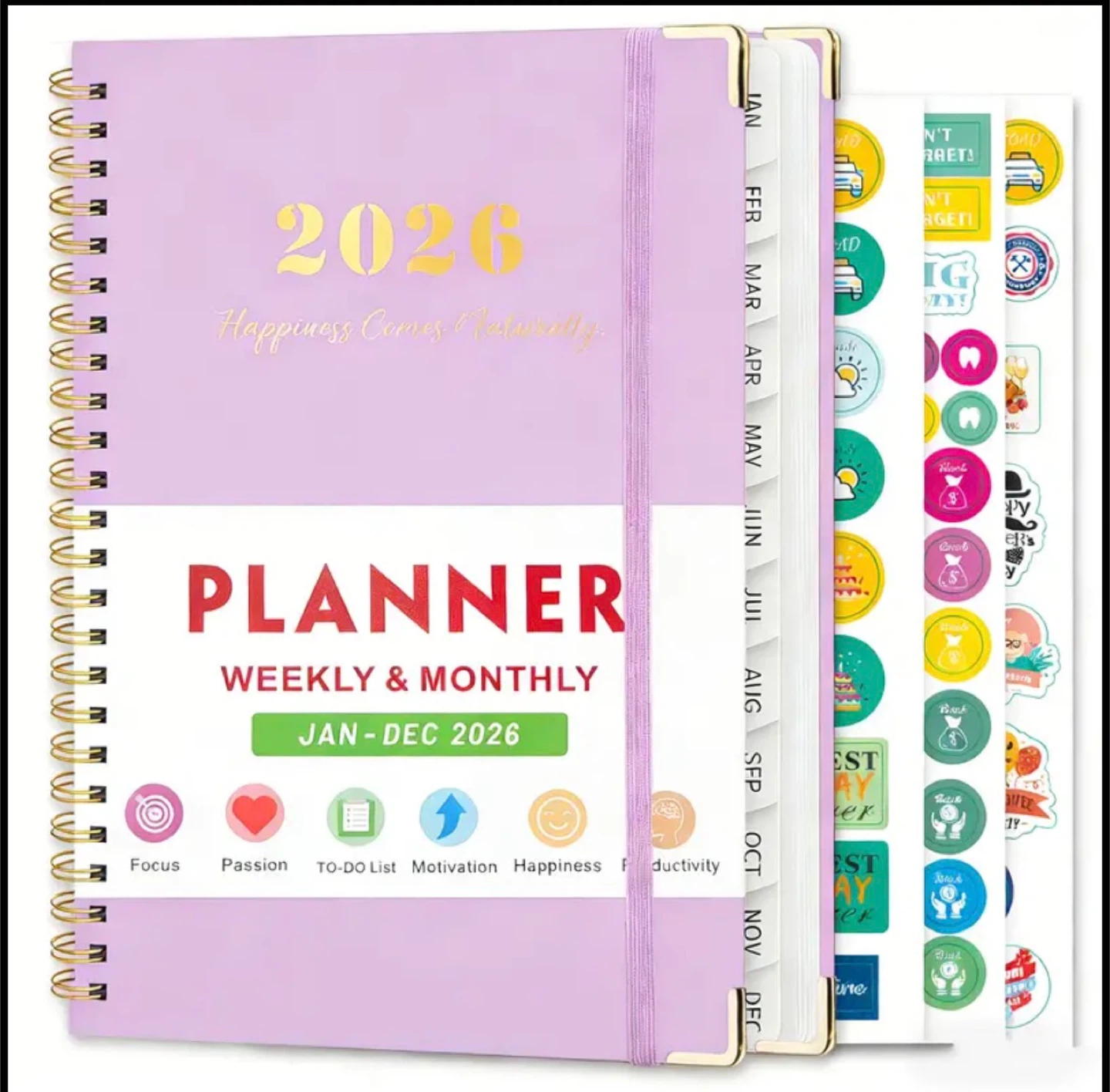 2026 Weekly & Monthly Planner