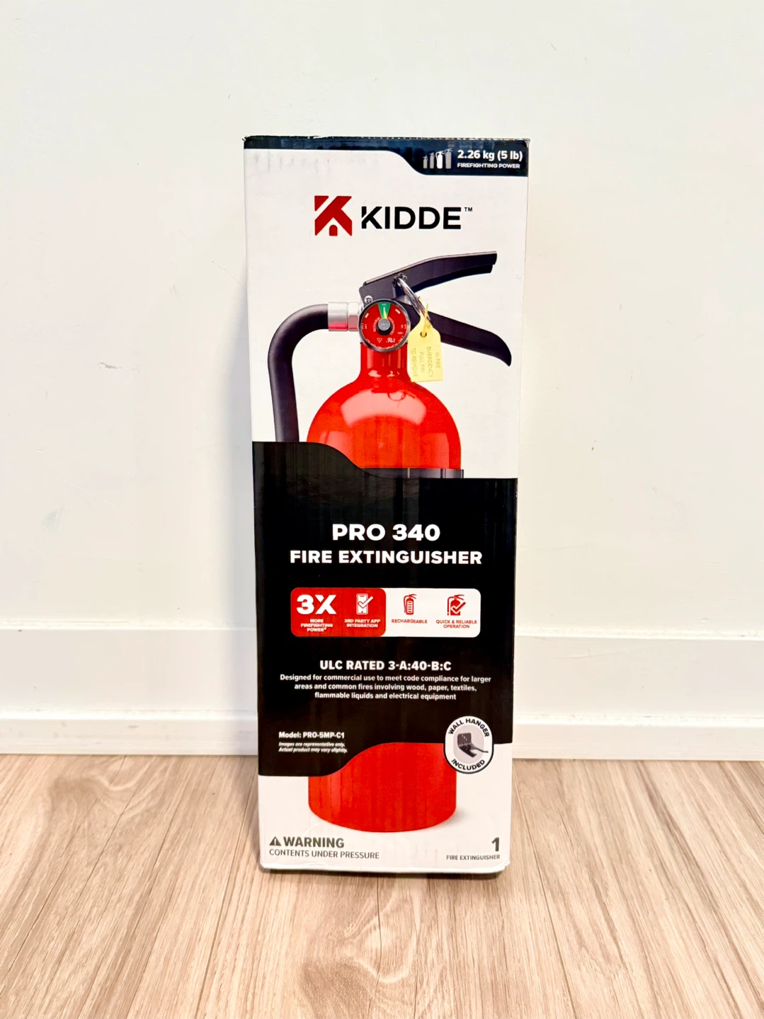 Kidde Pro 340 Fire Extinguisher - New in Box