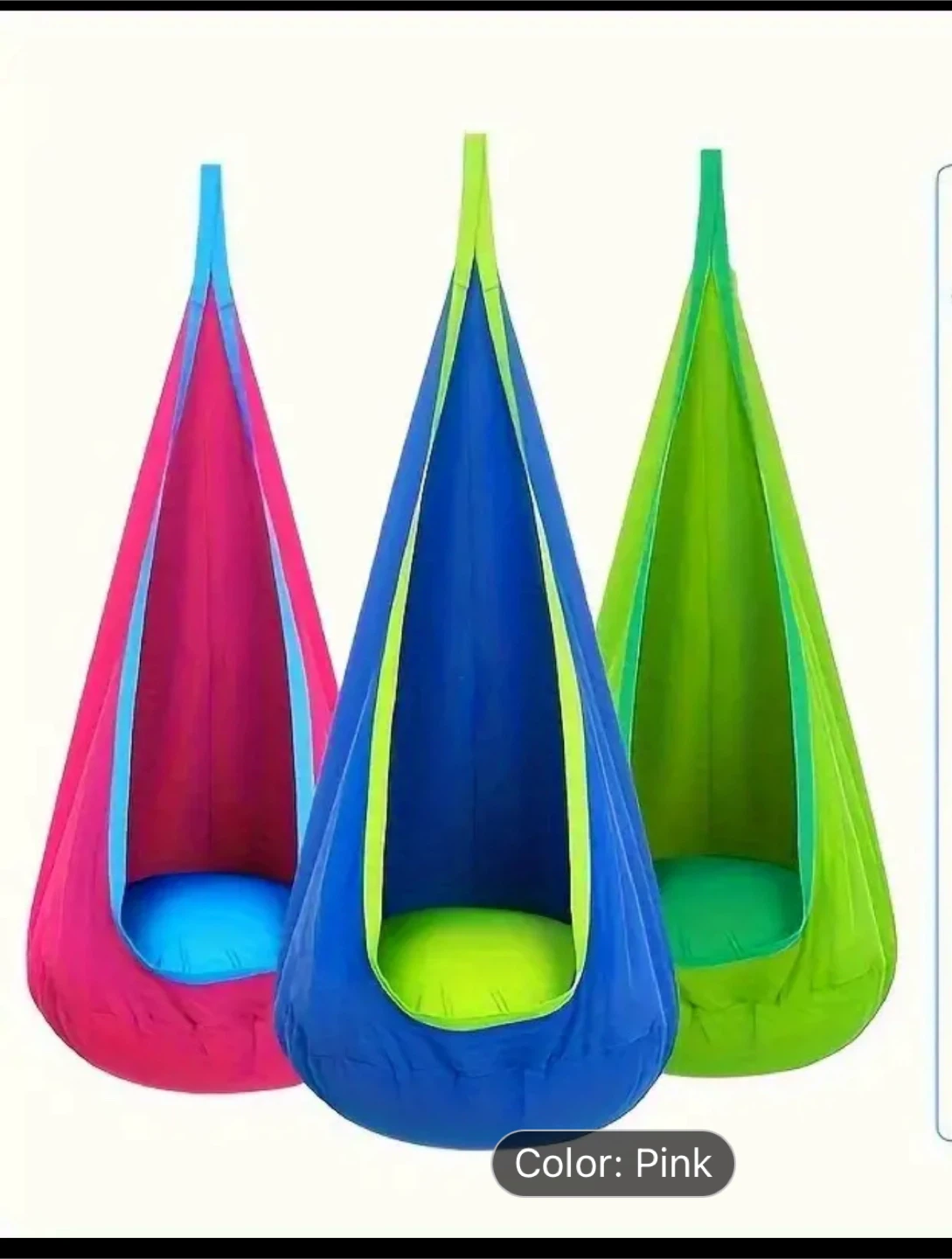 Hanging Hammock Chair - green