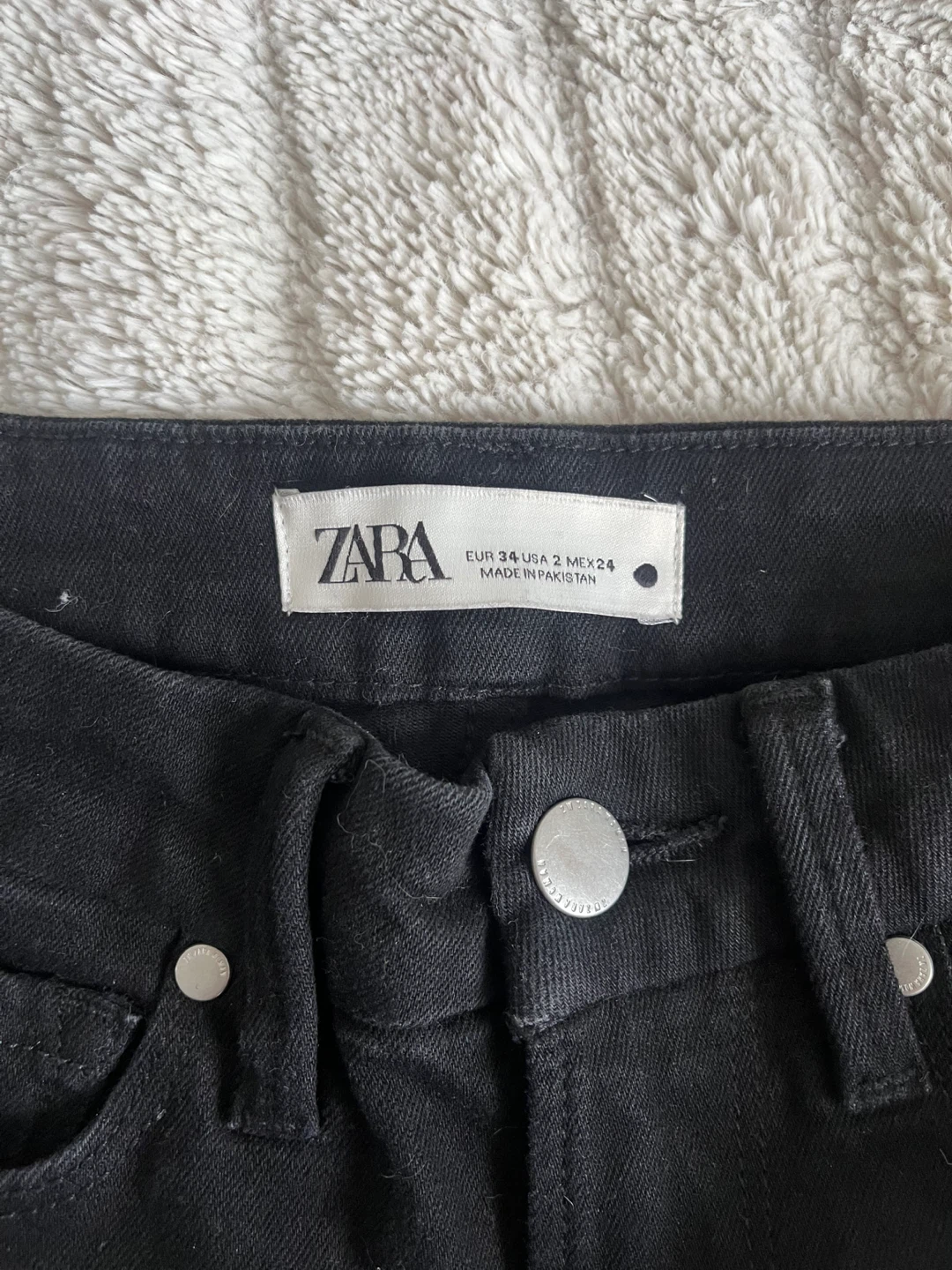 Zara black bootcut jeans - photo 2