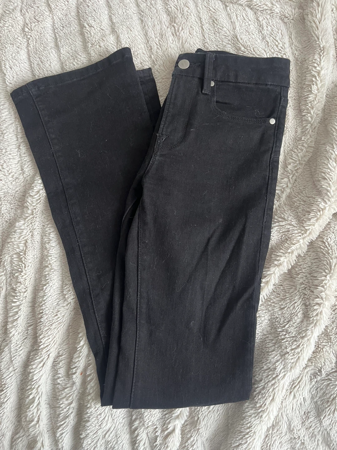 Zara black bootcut jeans