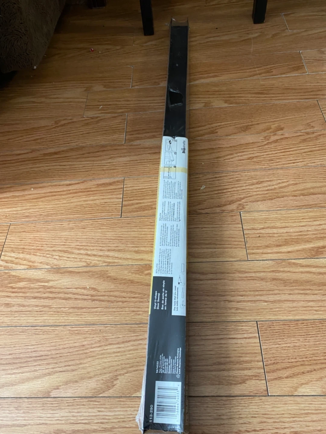 Brand New Stopdrafts Vinyl U-Shape Door Sweep - 36" - photo 5