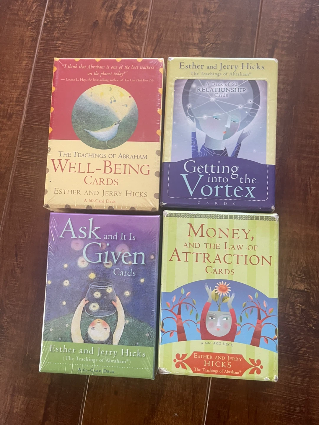 4 Abraham Hicks 60 card for wellbeing