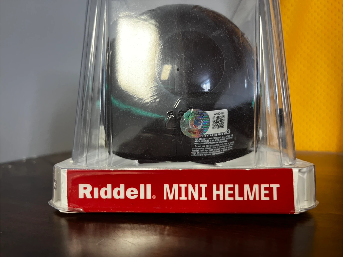 Riddell Mini Helmet - Mississippi singed helmet - photo 2